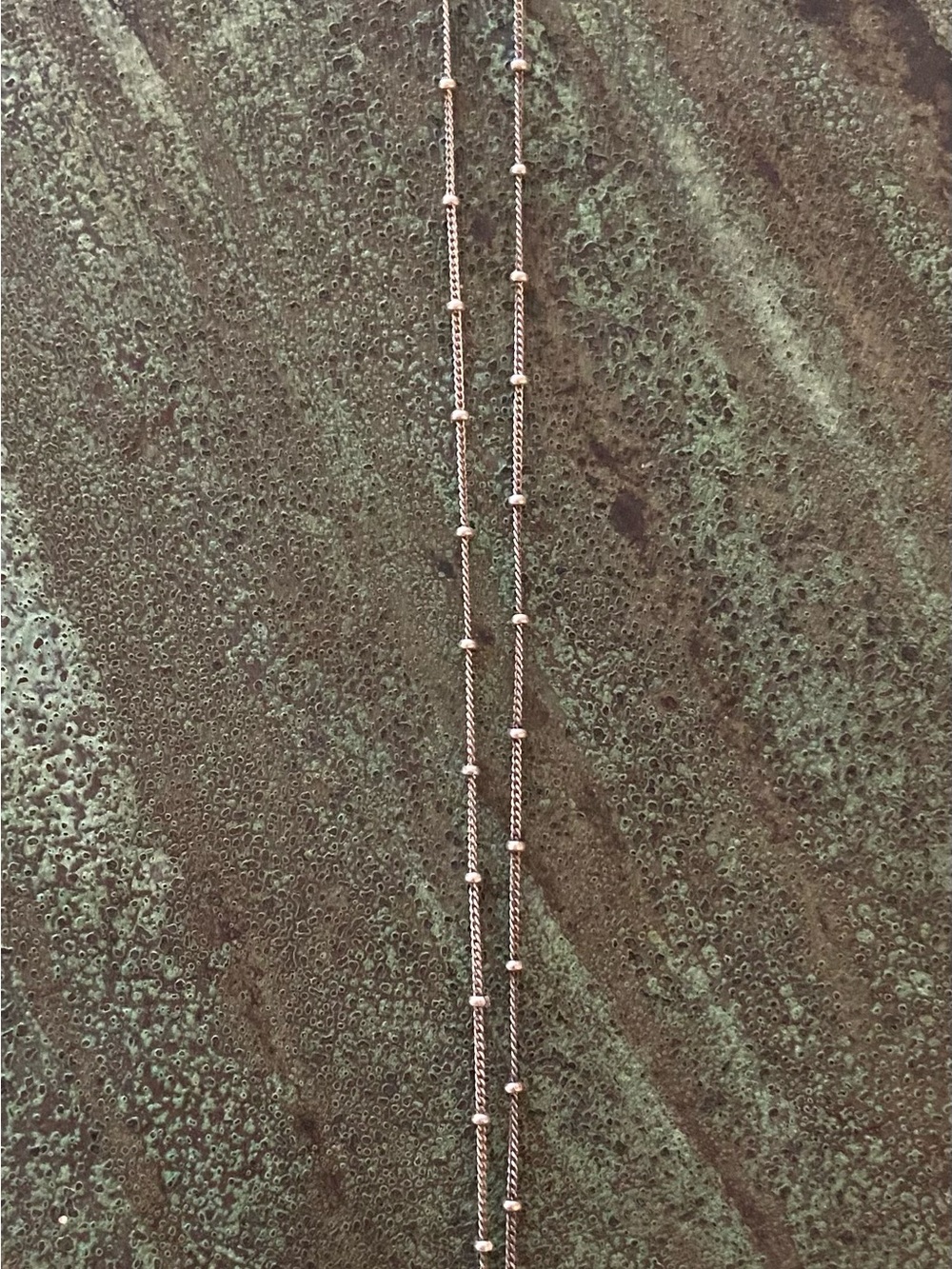 Satya Jewelry Rose Gold Station Chain Necklace - Women's